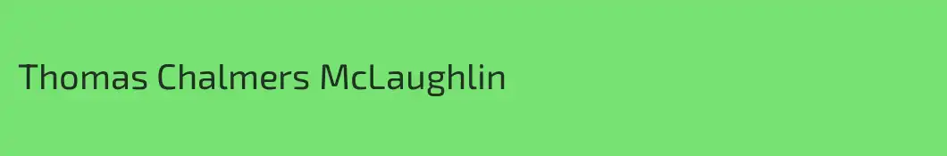 Thomas Chalmers McLaughlin